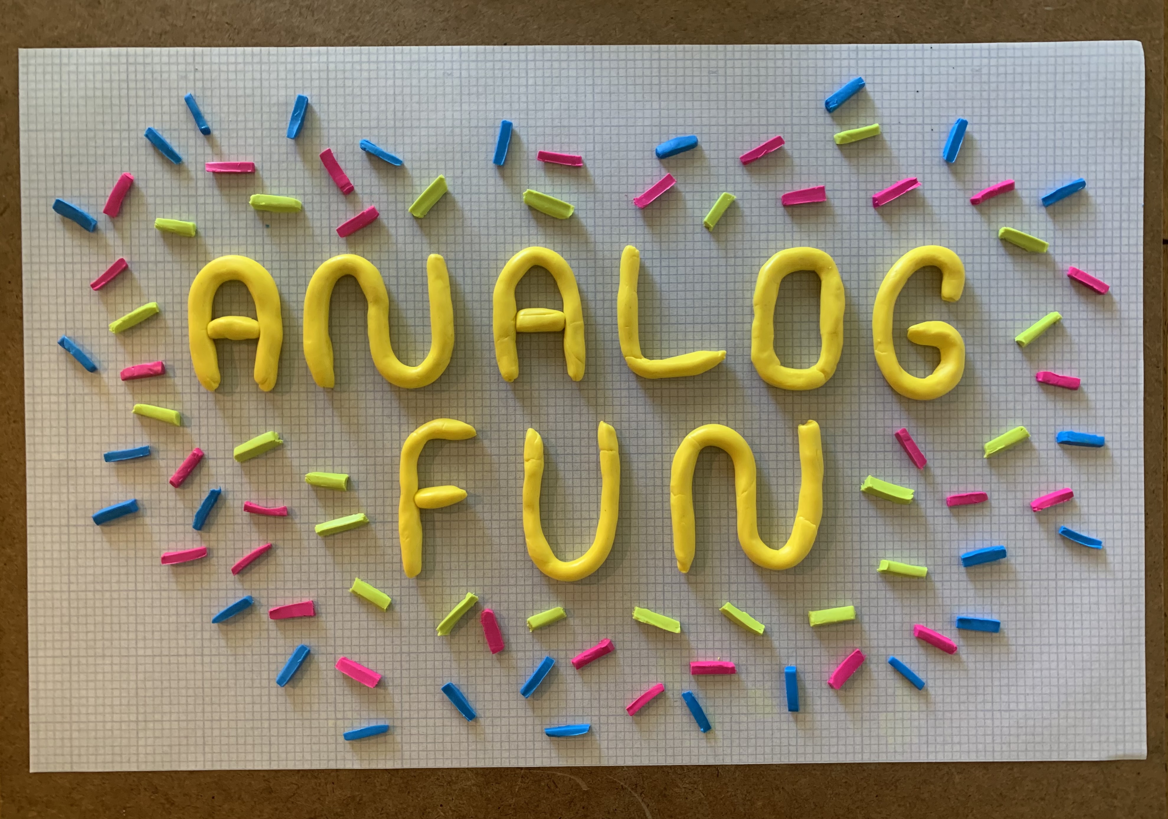 Analog Fun art Mel made